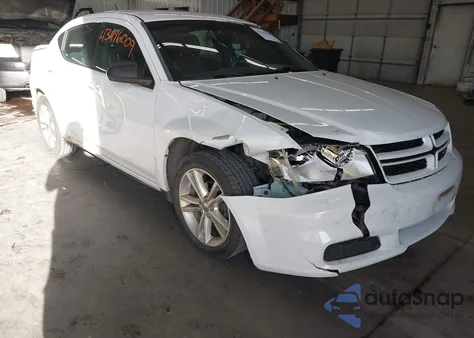 2014 Dodge Avenger Se из США, поврежденный, VIN 1C3CDZAB9EN162259